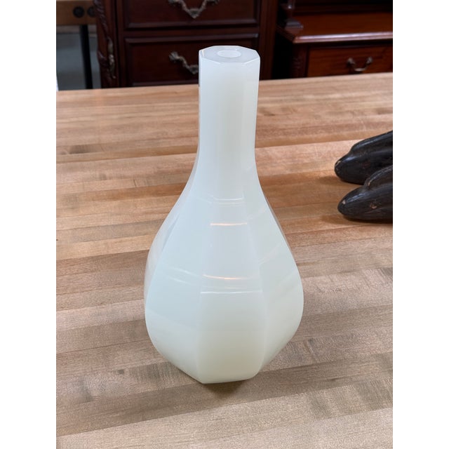 Baker Furniture Baljade Beveled Vase For Sale - Image 9 of 12