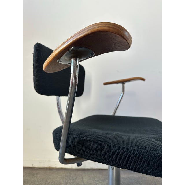 1960s Danish Mid Century Office Chair by Labofa For Sale - Image 10 of 12