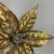 1960s Brutalist Beligan Brass Metal Wall Ceiling Light by Willy Daro Belgium, 1970s For Sale - Image 5 of 14