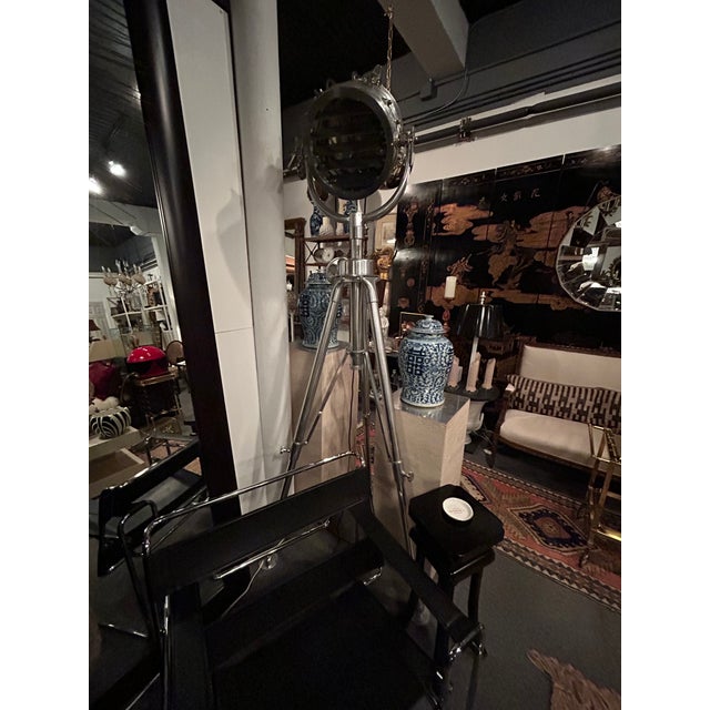 Authentic Restoration Hardware Huge Royal Master Sealight Floor Lamp For Sale - Image 13 of 13