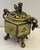 Chinese Antique 100 Years Old Chinese Incense Burner With Foo Dog Finial For Sale - Image 3 of 10