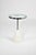 White Halcyon S Trio of Tables in Brass by Jonathan Amar Studio, Set of 3 For Sale - Image 8 of 10