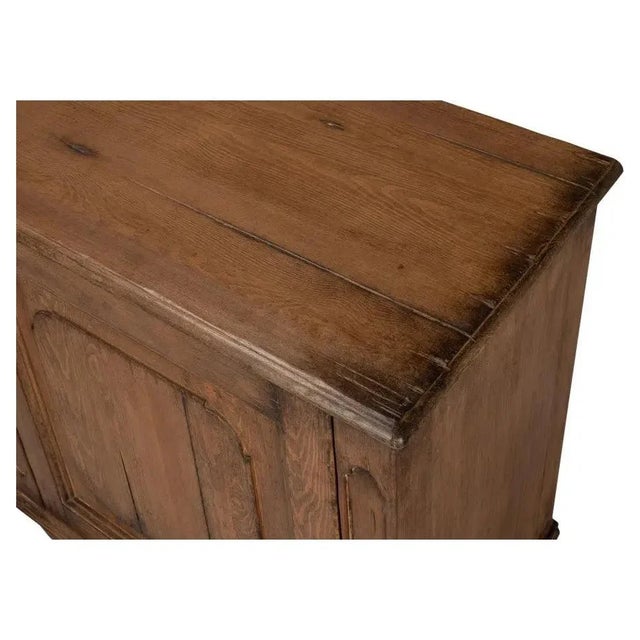 French Country Sideboard in Old Pine Stain by Sarreid LTD For Sale - Image 10 of 12