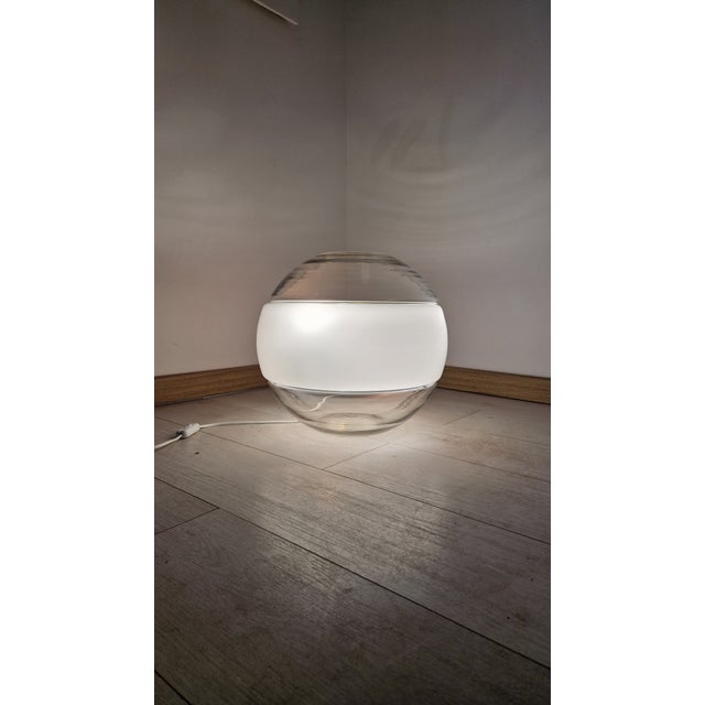 Flower Holder Model Table Lamp by Carlo Nason for Mazzega, 1970s For Sale - Image 6 of 15