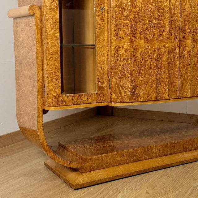 Art Deco Cocktail Cabinet by Harry & Lou Epstein For Sale - Image 6 of 14