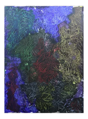 Sax Berlin Dynamic Rhythmic Forces. Contemporary Surreal Painting 2020