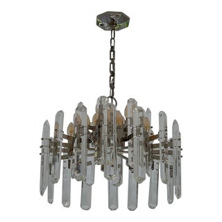 Aerin Designed Bonnington Crystal Chandelier Polished Nickel for Visual Comfort and Restoration Hardware For Sale