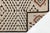 Rustic Contemporary Navajo-Style Graphic Geometric Wool Rug Southwestern Flat-Weave For Sale - Image 3 of 10