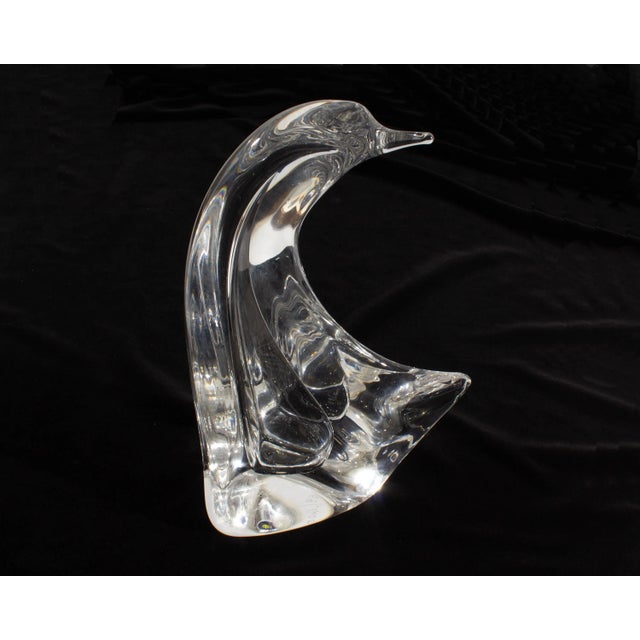 Mario Brogi Italian Limited Edition Glass Dolphin For Sale - Image 4 of 7