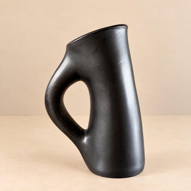 Modern Vintage Ceramic Pitcher, 1970s For Sale - Image 3 of 4