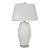 Bradburn Home 29" Artichoke Leaf Column In White Decor For Sale