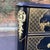 Late 20th Century Exquisite Black Lacquer Chinoisserie Chest of Drawers For Sale - Image 12 of 13