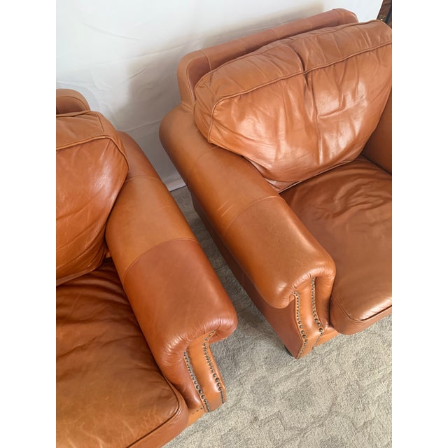 Vintage Leather Club Chair Chairish