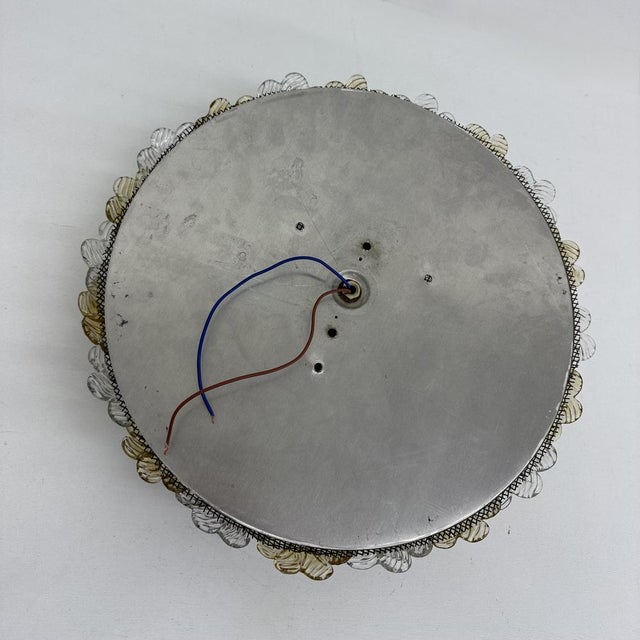 1970s Wall Sconce in Glass and Metal from Barovier & Toso, Italy, 1970s For Sale - Image 5 of 18
