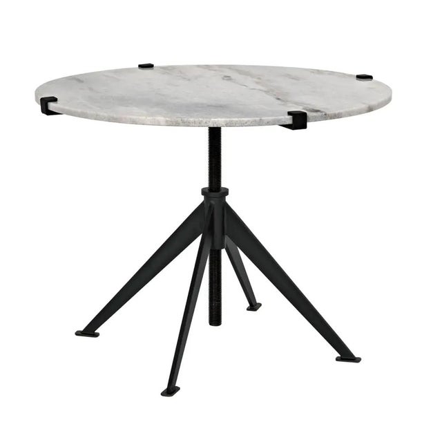 Noir NOIR Edith Adjustable Side Table, Large For Sale - Image 4 of 6