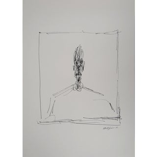 Alberto Giacometti, Buste d’homme, Lithograph For Sale