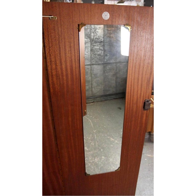 Mid-Century Teak Armoire by McIntosh Furniture For Sale In New York - Image 6 of 12