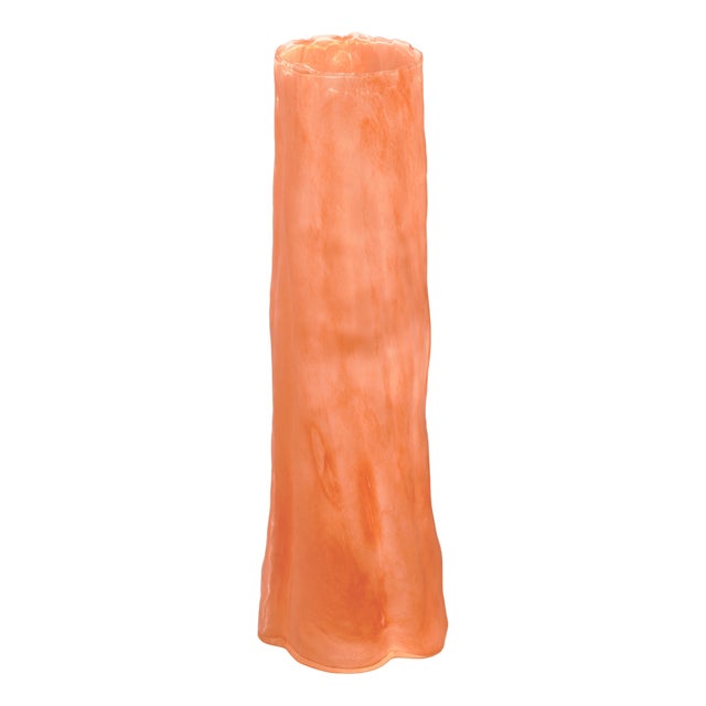 Jamie Young Sequoia Poppy Glass Decorative Vase, Large For Sale