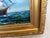 Vintage Oil Painting Tall Ship Seascape Signed K. Dossi Maritime Marine Art For Sale - Image 10 of 11