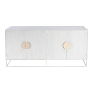 Lennasa Wooden 63" Sideboard, White For Sale