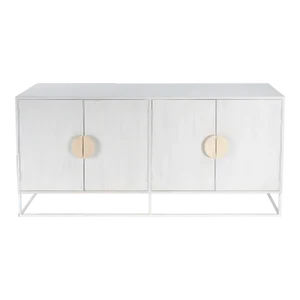 Lennasa Wooden 63" Sideboard, White