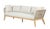 Cypress Teak Wood Sofa Set With Beige Color Rope Design For Sale - Image 11 of 12