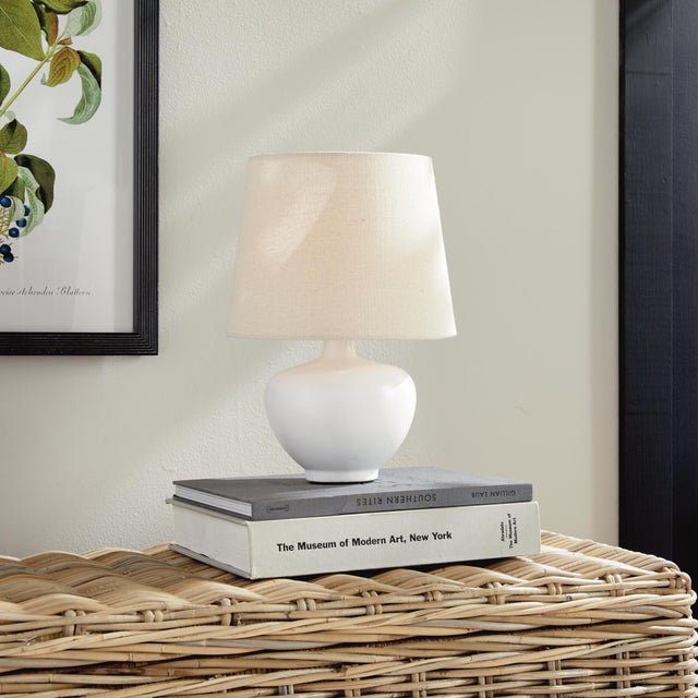 White Nona Mini Lamp For Sale - Image 8 of 10