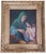 Wood Saint Anne Teaching the Virgin to Read, 1800s, Oil on Canvas, Framed For Sale - Image 7 of 7