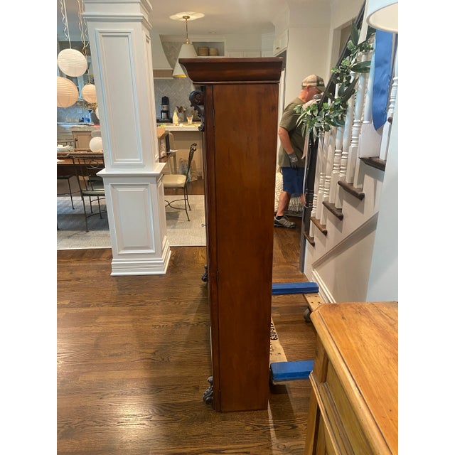 Add true one of a kind vintage character to an office or kitchen with this fabulous hutch. Can easily be made to sit on...
