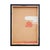 Warm toned modern cubist abstract painting by Houston, TX artist David Adickes. The work features red, white, and aqua...