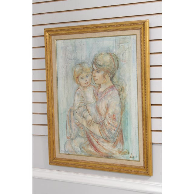 Age: c1978 Details: By Edna Hibel #34/1000 High Quality Construction Professionally Matted & Framed Offered @ Fraction of...