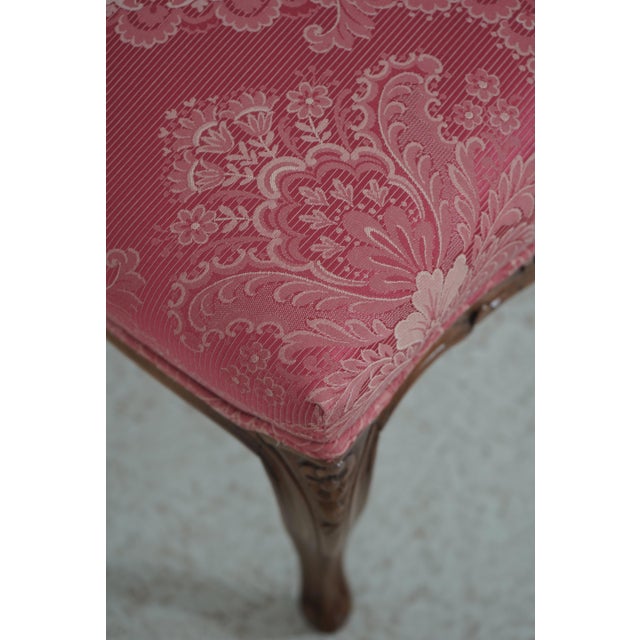 Set of 8 French Louis XV Upholstered Dining Chairs For Sale - Image 17 of 18