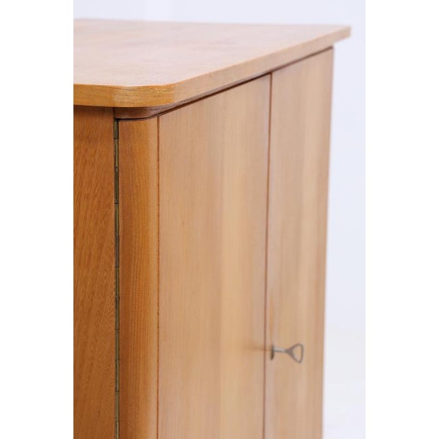 Brown Mid-Century Linen Cupboard with Drawers, 1960s-1970s For Sale - Image 8 of 14