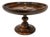 Vintage Turned Wood Pedestal Compote Bowl Fruit Bowl For Sale