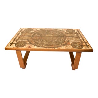 Large Danish Teak Coffee Table by Ox-Art, 1973 For Sale