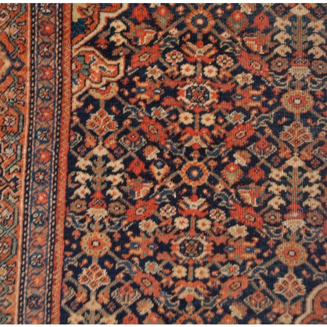 Tribal Early 20th Century Sarouk Farahan Rug For Sale - Image 3 of 5