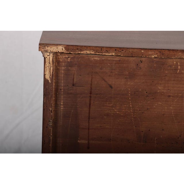 Small Antique Biedermeier Chest of Drawers in Walnut, 1820 For Sale - Image 17 of 18