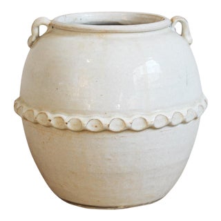 White Milk Ceramic Pottery Vases For Sale