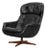 Black Swivel Lounge Chair From Selig Imperial, 1970s For Sale - Image 8 of 8