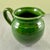 Williams-Sonoma Italian Vintage Green Pottery One Liter Pitcher For Sale - Image 4 of 7