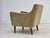 Danish Armchair in Original Green Furniture Velour & Teak Wood Legs For Sale - Image 10 of 17