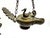 Pair of Grand Tour Pompeiian NeoClassical Bronze Heron Oil Lamps with Mouse, Swan For Sale - Image 9 of 18