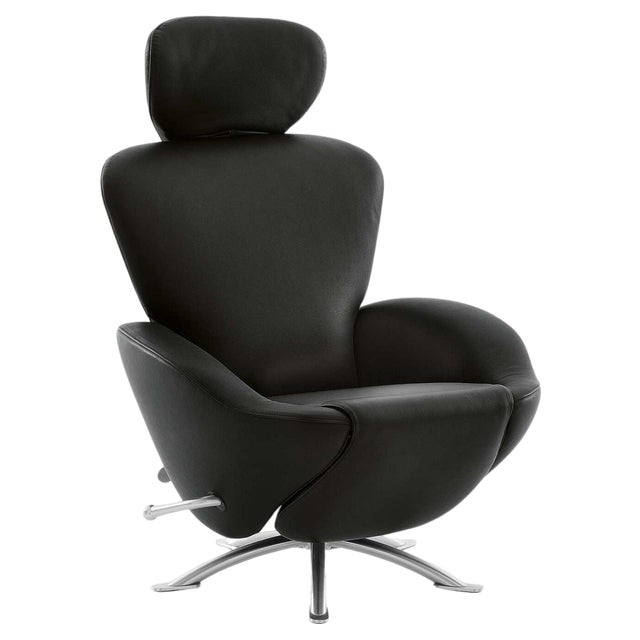 Dodo Black Chair by Toshiyuki Kita For Sale