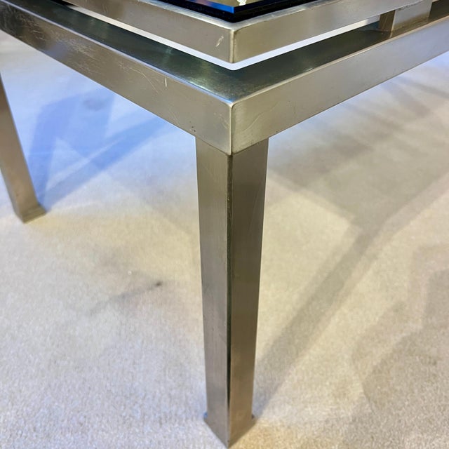 Transparent Modernist Cocktail Table by Guy Lefevre for Maison Jansen For Sale - Image 8 of 15