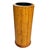 Mid-Century Modern 1950s Restored Paul Frankl Style Stacked Rattan Planter Stand W/ Cubby For Sale - Image 3 of 8