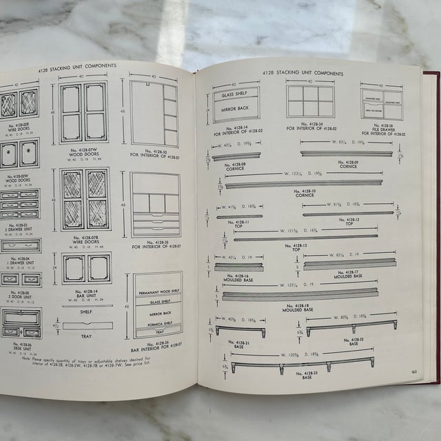 Paper Vintage Baker Furniture Hardbound Catalog Book, Volume 1 For Sale - Image 7 of 12