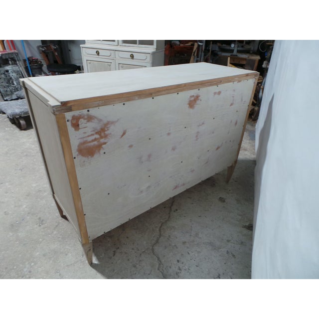 Swedish Gustavian Style 3 Drawer Chest of Drawers For Sale - Image 9 of 9