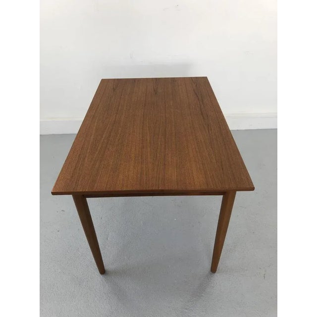 Brown Extendable Dining Table, Denmark, 1970s For Sale - Image 8 of 18