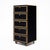 Vintage French Pair of Leather Covered Filing Cabinets, Casters For Sale In Austin - Image 6 of 10
