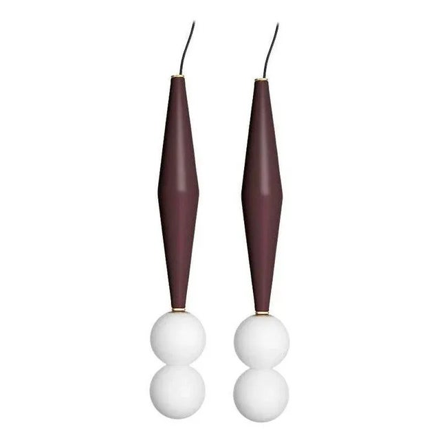 Gamma C Lamps by Mason Editions, Set of 2 For Sale - Image 9 of 9